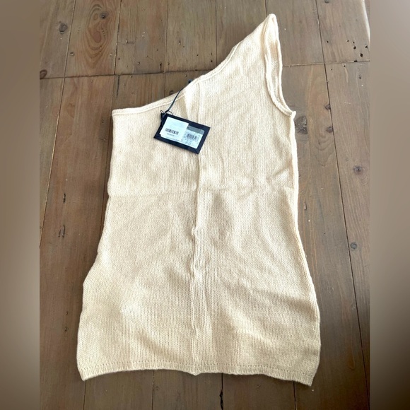 Prada off shoulder cashmere cream cardigan NWT - Picture 1 of 4